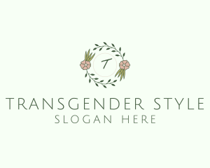 Floral Event Styling Lettermark logo design