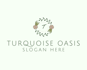 Floral Event Styling Lettermark logo design