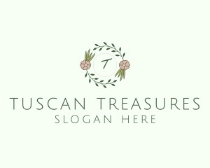 Floral Event Styling Lettermark logo design