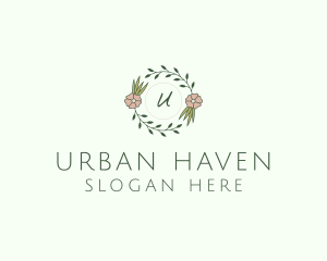 Floral Event Styling Lettermark logo design