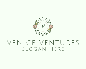 Floral Event Styling Lettermark logo design