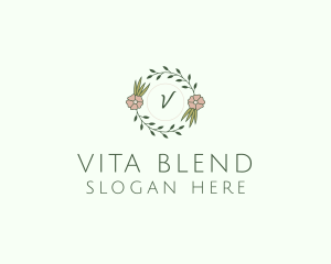 Floral Event Styling Lettermark logo design