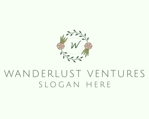 Floral Event Styling Lettermark logo design