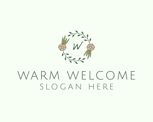 Floral Event Styling Lettermark logo design