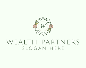 Floral Event Styling Lettermark logo design