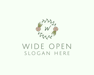 Floral Event Styling Lettermark logo design