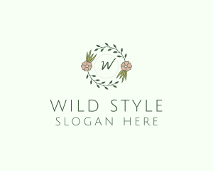 Floral Event Styling Lettermark logo design