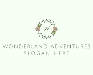 Floral Event Styling Lettermark logo design