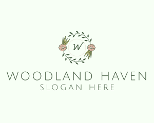 Floral Event Styling Lettermark logo design