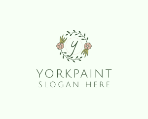 Floral Event Styling Lettermark logo design