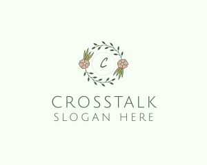 Floral Event Styling Lettermark logo design