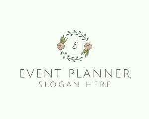 Floral Event Styling Lettermark logo design