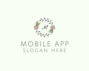 Wedding - Floral Event Styling Lettermark logo design