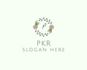 Floral Event Styling Lettermark logo design