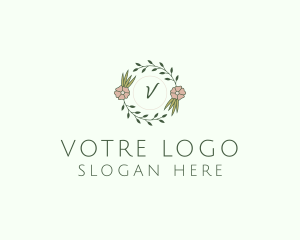 Floral Event Styling Lettermark logo design