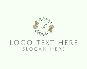 Floral Event Styling Lettermark Logo