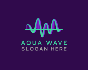 Sound Sonic Wave Echo logo design