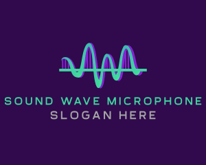 Sound Sonic Wave Echo logo design