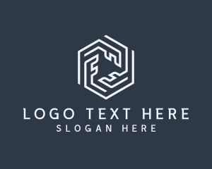 Corporation - Generic Hexagon Letter F logo design