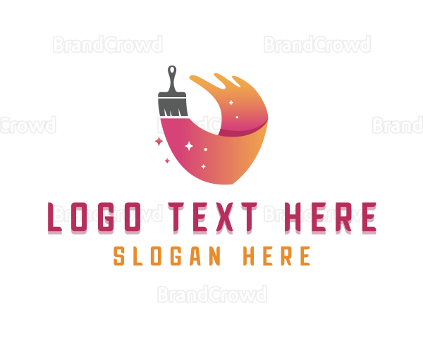 Painting Paint Brush Logo