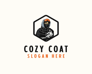 Coat - Skier Winter Sports logo design