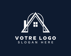 House Property Realty logo design