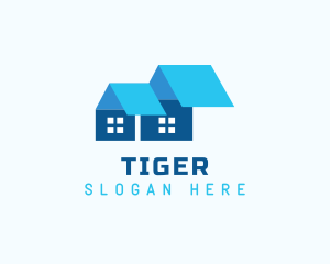 Subdivision - Contractor Abstract House logo design