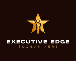 Chief - Star Leader Human logo design