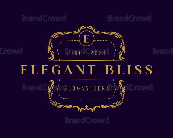 Elegant Luxury Crest Logo