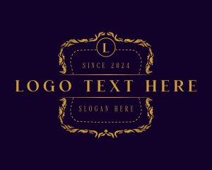 Ornamental - Elegant Luxury Crest logo design