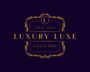 Elegant Luxury Crest logo design