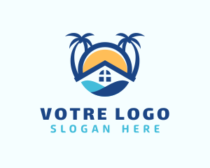 Palm Trees Resort Logo