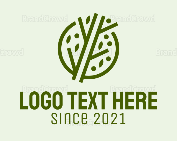 Green Tree Branch Logo
