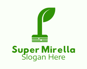Green Seedling Sprout  Logo