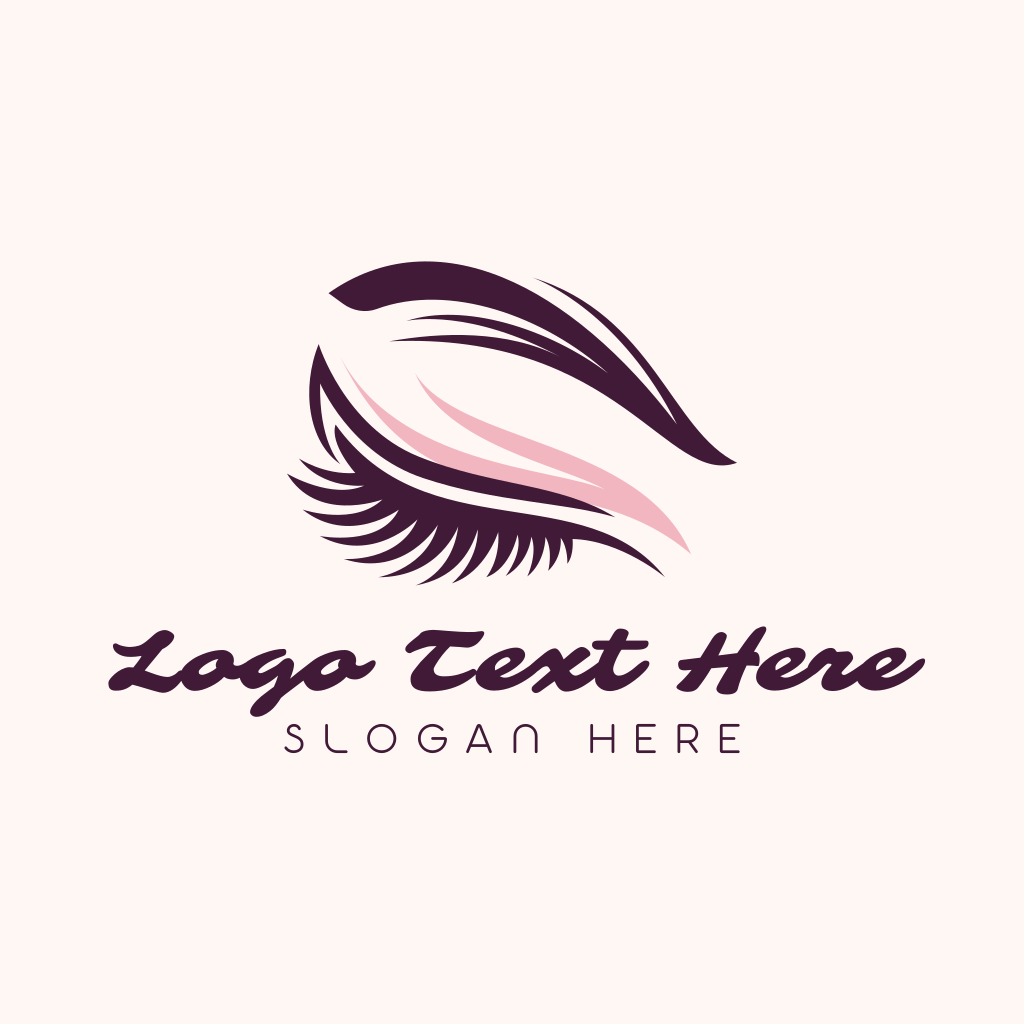 Eyelash Beauty Eyeshadow Logo | BrandCrowd Logo Maker