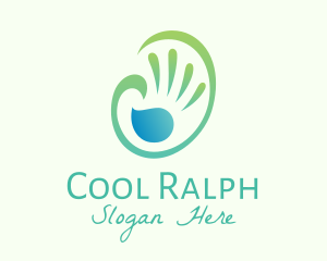 Natural Eco Hand Wash logo design