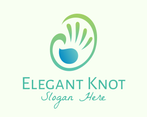 Natural Eco Hand Wash logo design