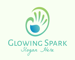 Natural Eco Hand Wash logo design