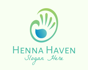 Natural Eco Hand Wash logo design