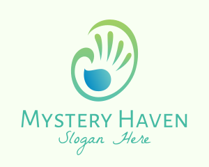 Natural Eco Hand Wash logo design