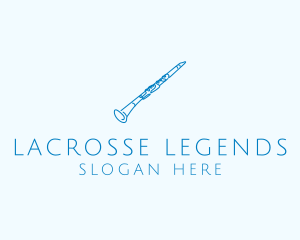 Clarinet Musical Instrument logo design