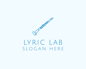 Clarinet Musical Instrument logo design