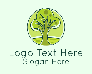 Eco Park Tree Logo