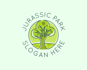 Eco Park Tree logo design