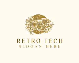 Retro Photography Camera logo design