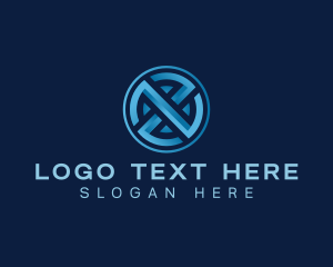 Tech - Digital Tech Letter X logo design