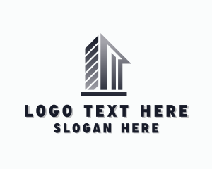 Mortgage - Building Realtor Property logo design