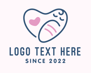 Baby - Heart Medical Pediatric logo design