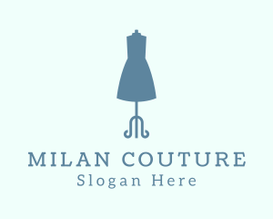 Fashion Couturier Mannequin logo design