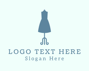 Tailoring - Fashion Couturier Mannequin logo design